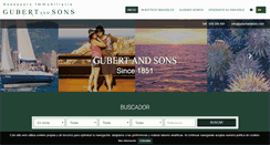 Desktop Screenshot of gubertandsons.com